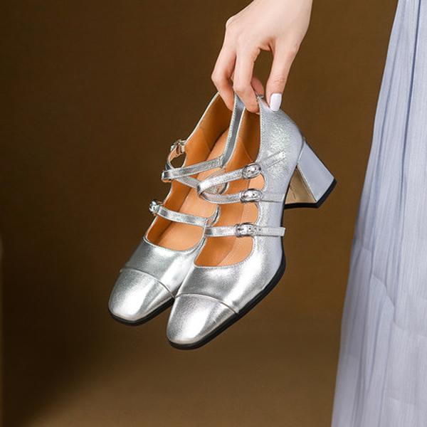 Artisan Crafted Luxury Leather Women's Shoes(E123006Q49)