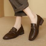 Handcrafted Luxury Leather Women's Shoes: Timeless Elegance(E123006124-1)