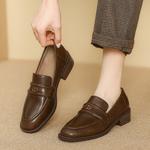Handcrafted Luxury Leather Women's Shoes: Timeless Elegance(E123006124-1)