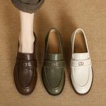 Handcrafted Luxury Leather Women's Shoes: Timeless Elegance(E123006124-1)