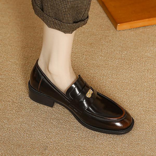 Exquisite Handmade Leather Women’s Shoes: Luxury & Elegance(E123006S24-15)