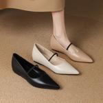 Exquisite Handmade Leather Women's Shoes: Luxury Craftsmanship & Elegance(E123006SQ24)