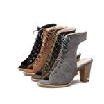 Exquisite Handmade Leather Woman's Shoes - Luxurious Craftsmanship(E1355863163351)