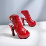 Handcrafted Luxury Leather Women's Shoes - Elegant Craftsmanship(E1355863163036)