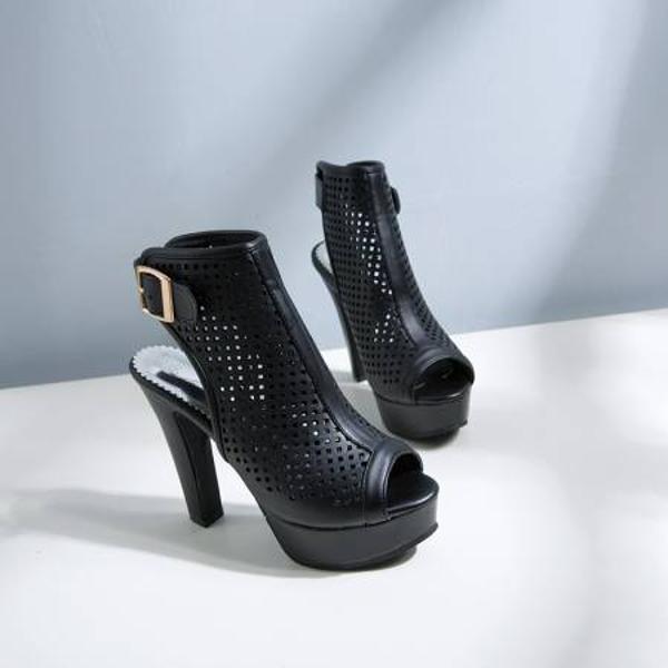 Handcrafted Luxury Leather Women's Shoes - Elegant Craftsmanship(E1355863163036)