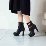 Handcrafted Luxury Leather Women's Shoes(E13558631633-21)