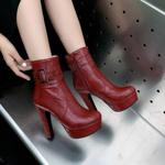 Handcrafted Luxury Leather Women's Shoes - Elegance in Every Stitch(E13558631633-20)