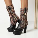 Handcrafted Genuine Leather Women's Shoes: Luxury & Elegance(E13558631633-27)