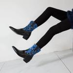 Handcrafted Luxury Leather Woman's Shoes(E13558631633-22)