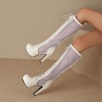 Handcrafted Genuine Leather Women's Shoes - Luxury Elegance Redefined(E13558631633-93)