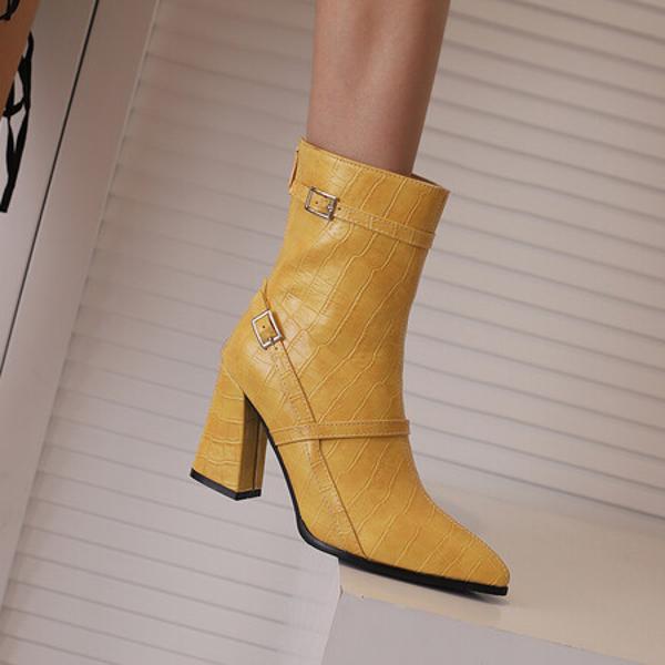 Elevate Your Elegance: Handcrafted Genuine Leather Women's Shoes(E135586316338-3)