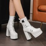 Exquisite Handcrafted Genuine Leather Women's Shoes: Elegance in Every Stitch(E135586316338-6)