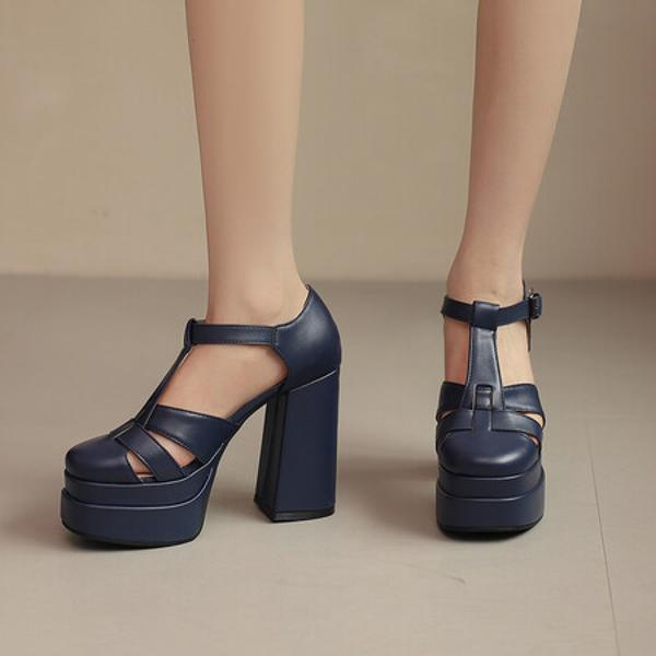 Luxurious Handcrafted Leather Women's Shoes: Elegance in Every Stitch(E135586316338-24)