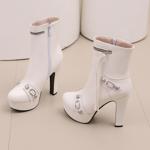 Elegant Handcrafted Genuine Leather Women's Shoes - Luxury Craftsmanship.(E135586316338-47)