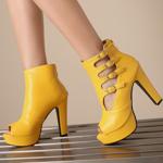 Handcrafted Luxury Leather Women's Shoes: Elegance in Every Detail(E135586316338-69)