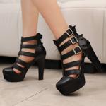 Exquisite Handmade Leather Women's Shoes: Timeless Elegance and Luxury(E135586316338-66)