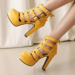 Exquisite Handmade Leather Women's Shoes: Timeless Elegance and Luxury(E135586316338-66)