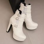 Elevate Your Style with Exquisite Handmade Leather Women's Shoes(E13558631630-16)