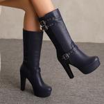 Handcrafted Luxury Leather Women's Shoes, Exquisite Quality(E13558631630-13)