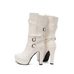 Handcrafted Luxury Leather Women's Shoes - Elegance Redefined(E13558631630-19)