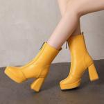 Handcrafted Genuine Leather Women's Shoes: Luxurious Elegance Redefined(E13558631630-21)