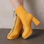 Handcrafted Genuine Leather Women's Shoes: Luxurious Elegance Redefined(E13558631630-21)