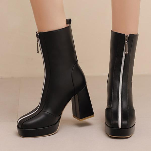 Handcrafted Genuine Leather Women's Shoes: Luxurious Elegance Redefined(E13558631630-21)