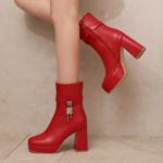 Exquisite Handcrafted Leather Women's Shoes: Ultimate Elegance and Luxury(E13558631630-18)