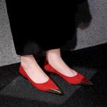 Handcrafted Luxury Leather Women's Shoes Elegance(E18814027883966)