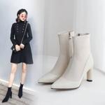 Handcrafted Genuine Leather Women’s Shoes: Elegant Luxury with Exquisite Craftsmanship(E36ma212)