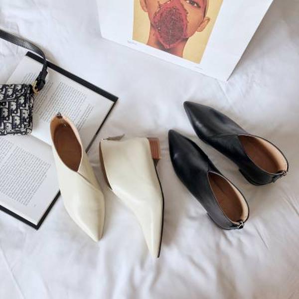 Handcrafted Leather Women's Shoes: Exquisite Craftsmanship & Elegance(E36maM095)