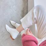 Handcrafted Leather Women's Shoes: Exquisite Craftsmanship & Elegance(E36maM095)