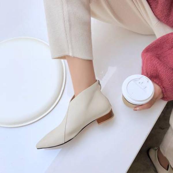 Handcrafted Leather Women's Shoes: Exquisite Craftsmanship & Elegance(E36maM095)