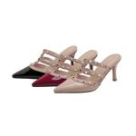 Elegant Handcrafted Leather Women's Shoes of Luxury(E36maM313)