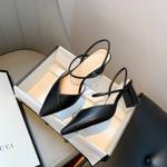 Handcrafted Luxury Leather Women's Shoes - Elegant Craftsmanship and Quality(E36maM626)