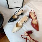 Handcrafted Luxury Leather Women's Shoes - Elegant Craftsmanship and Quality(E36maM626)