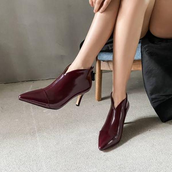 Exquisite Handcrafted Genuine Leather Women's Shoes: A Touch of Luxury and Elegance(E36maL285)