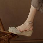 Elegant Handmade Leather Women's Shoes: Luxury Craftsmanship(E36maM7712)