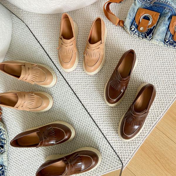 Handcrafted Luxurious Leather Women's Shoes with Exquisite Quality(E36maZ6617)