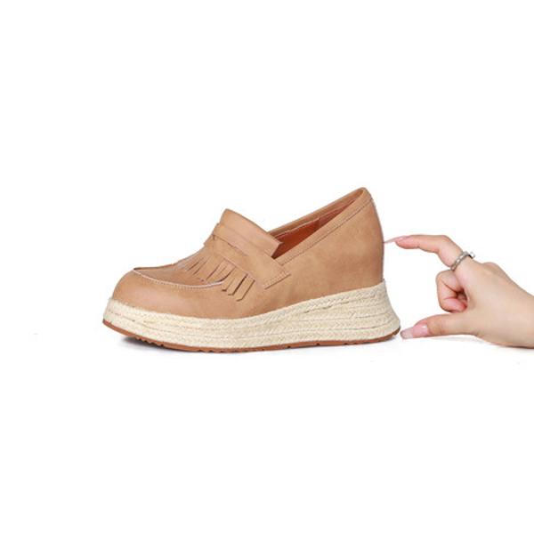 Handcrafted Luxurious Leather Women's Shoes with Exquisite Quality(E36maZ6617)