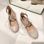 Handcrafted Luxury Real Leather Women's Shoes, Exquisite Craftsmanship(E36ma3302)