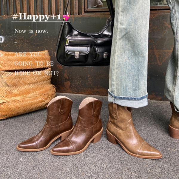 Handcrafted Luxury Leather Women's Shoes - Elegant Quality(E36ma7807)