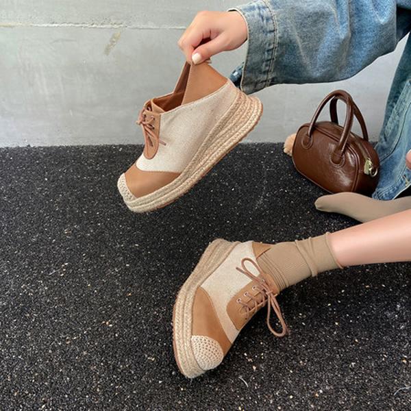 Handcrafted Luxury Leather Women's Shoes - Elegant Craftsmanship(E36maKM6619)