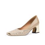 Elegant Handcrafted Leather Women's Shoes of Luxury Quality(E5or7A758)