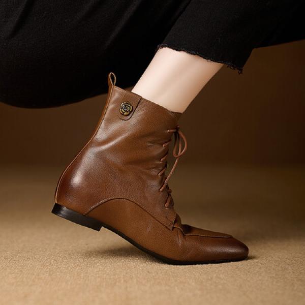 Elegant Handmade Genuine Leather Women's Shoes(E5or7A809)