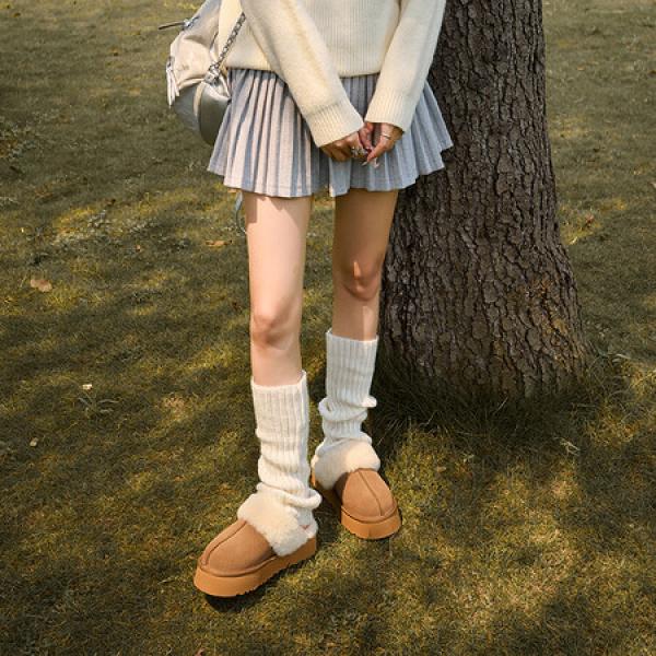 Handcrafted Leather Women's Shoes: Luxury Elegance(E5or7A5889)