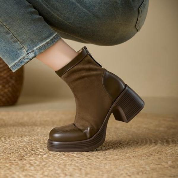 Handcrafted Luxury Leather Shoes for Elegant Women(E5or7A6882)