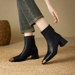 Handcrafted Luxury Leather Shoes for Elegant Women(E5or7A5879)