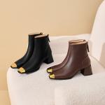 Handcrafted Luxury Leather Shoes for Elegant Women(E5or7A5879)