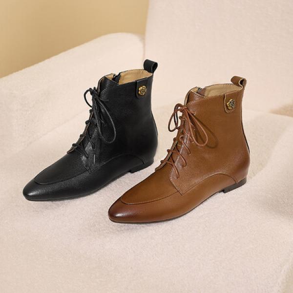 Luxurious Handcrafted Leather Women's Shoes of Exquisite Quality(E5or7A809-1)